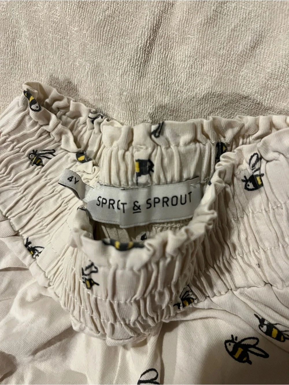 Sproet & Sprout Sorbet Sunday Ivory Girls Set